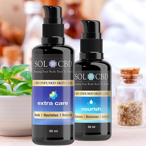 CBD Infused Skin Care Bundle Save 10 SOL CBD